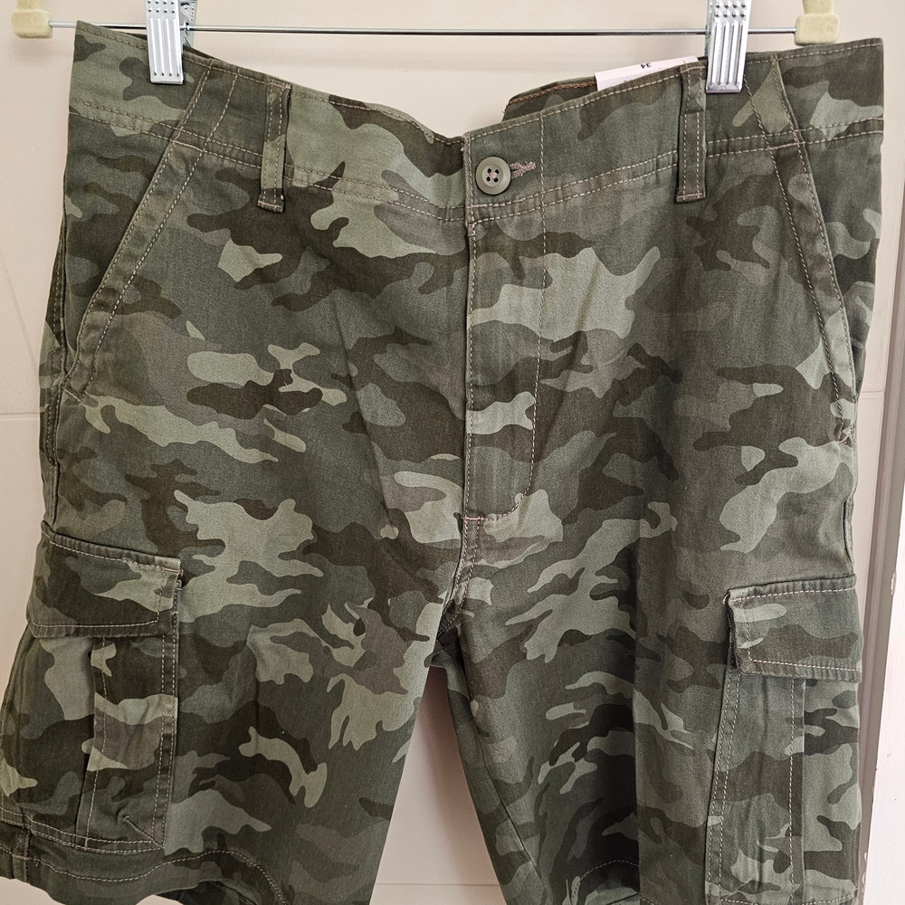 George Green Camouflage Cargo Shorts - Picture 4 of 5